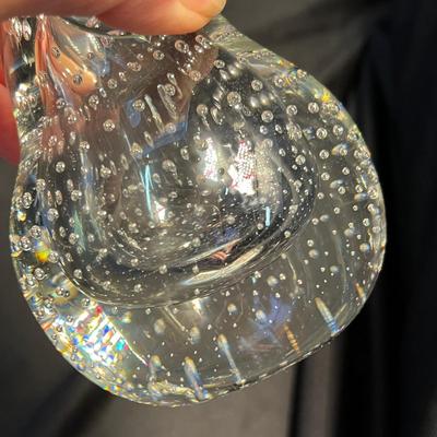 Murano Controlled Bubbles Pear