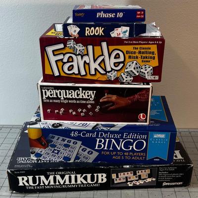 ANOTHER  Game Pile: Rook, Bingo and Perquacketty