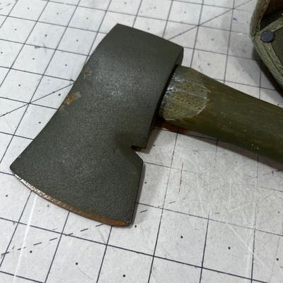 Hatchet and Military Case 