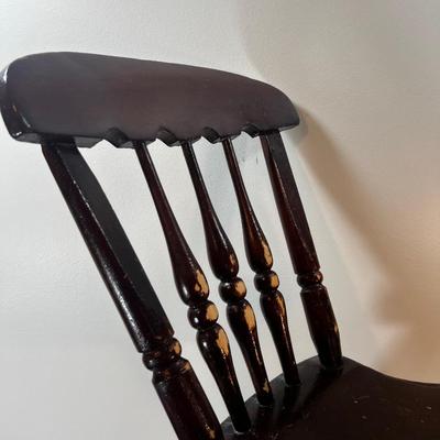 1860 Pine Chair WOW!