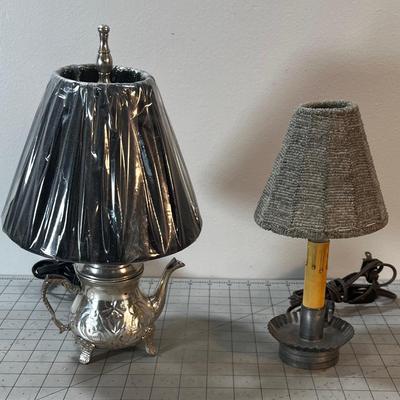 2 Small Decorative Lamps