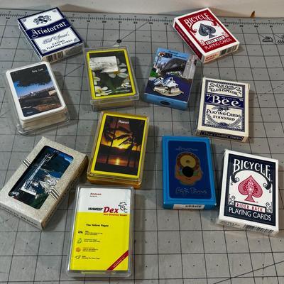 Lots of Playing Cards, New and Used