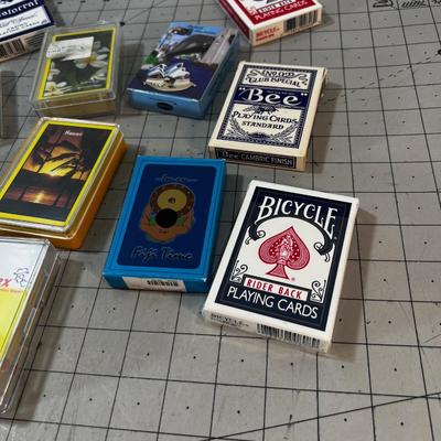 Lots of Playing Cards, New and Used