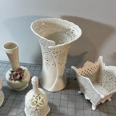 Ivory Colored China (5) Pieces