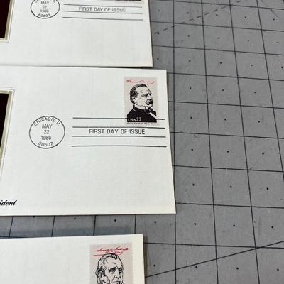 First Day of Issue, 22 K Gold Stamps COLLECTIBLE!!!