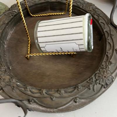 Super Lot of Decorative Items: Artichoke, Candle Stick, Frame etc. 