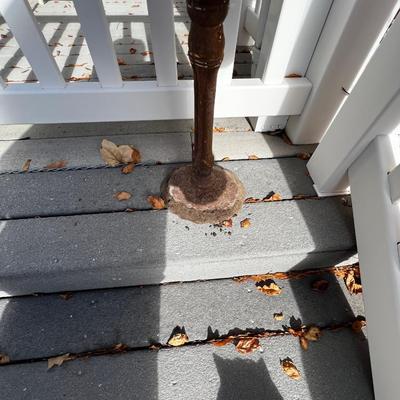 Hummingbird Bird Bath Cast Iron