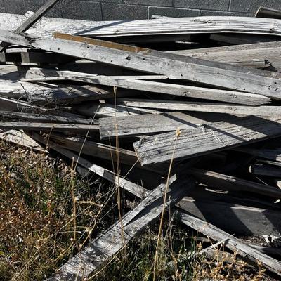 Large Pile of Barn Wood
