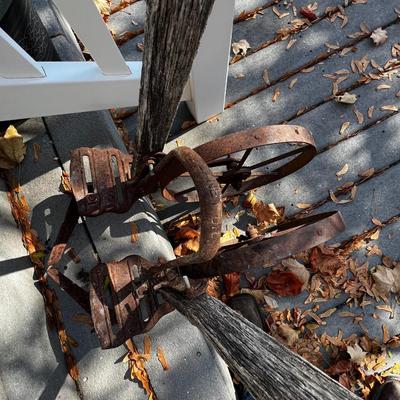 Some kind of OLD Yard Tool, Marked Plane Jr. Plow
