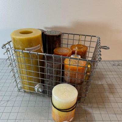 Basket of Candles