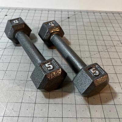 5 pound Dumbbell Set 