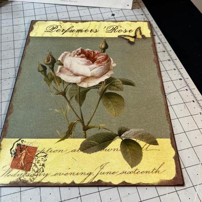 Pictures, Plaques and Signs: Birds and flowers