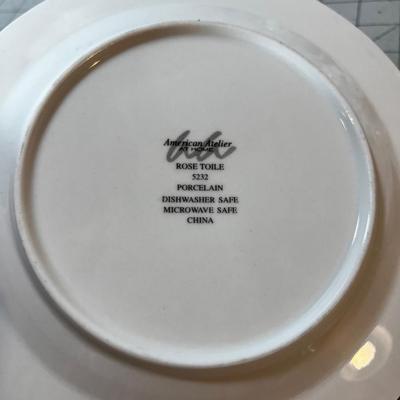 Rose Toile Pattern of Dessert Set 