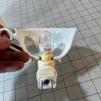 Tea Pot Wall Pocket and a Tea Pot Night Light