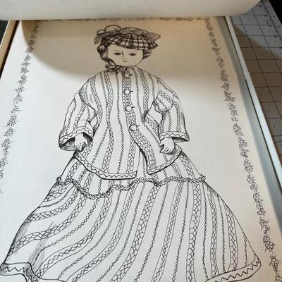 (2) Kim's Coloring Books. NOT Colored in