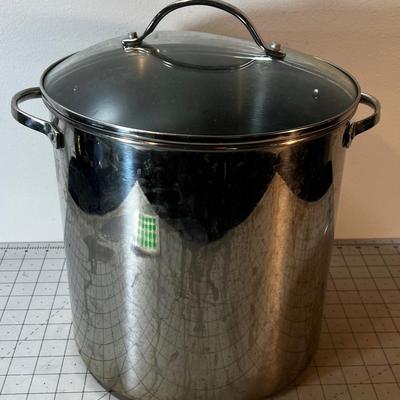 LARGE Stock Pot with Lid 
