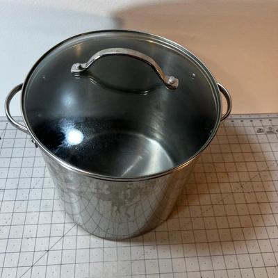 LARGE Stock Pot with Lid 
