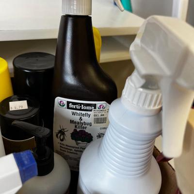 Box full of Cleaning Products