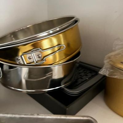 Cake, Bundt, angel food Pans 