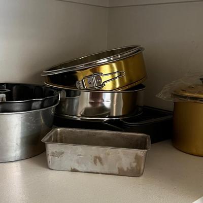 Cake, Bundt, angel food Pans 