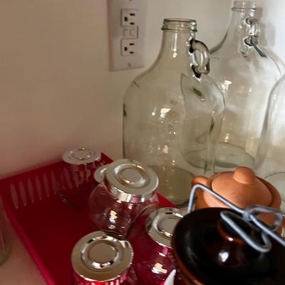 Glass Pitches, Storage, Jugs 