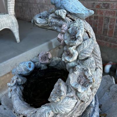 Fountain for the Garden with Birds (front) 