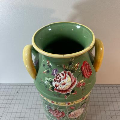 Ceramic Mosaic Milk Jug, 19" 