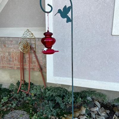 Hummingbird Feeder and Hook