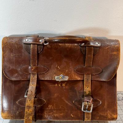 Vintage Leather Briefcase 