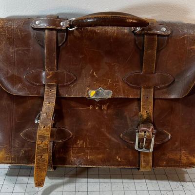 Vintage Leather Briefcase 