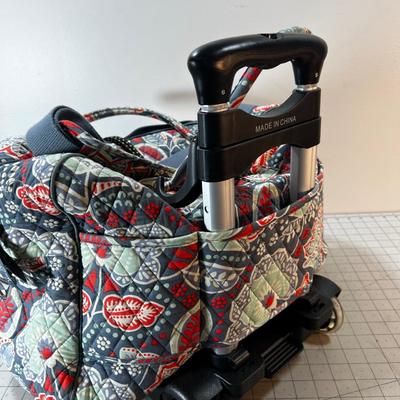 Vera Bradley Travel Bag and cart