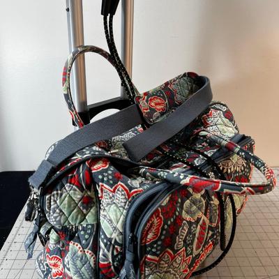 Vera Bradley Travel Bag and cart