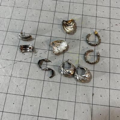 Silver Earrings some Sterling 