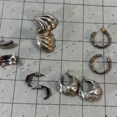 Silver Earrings some Sterling 