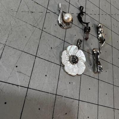 Lovely Pendants: Some Silver 925 