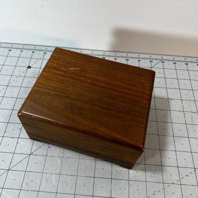 Walnut Music Box Jewelry Box