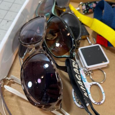 Sun Glasses, Lanyards and Key Chains too