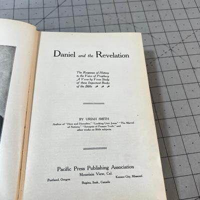 Daniel and the Revelation by Uriah Smith dated 1907 