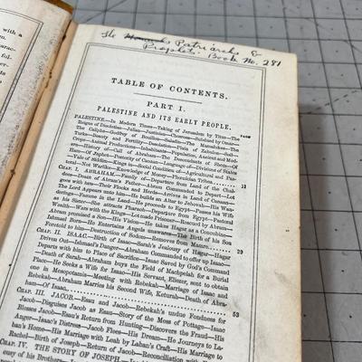 Patriarchs and the Prophets Dated 1874 