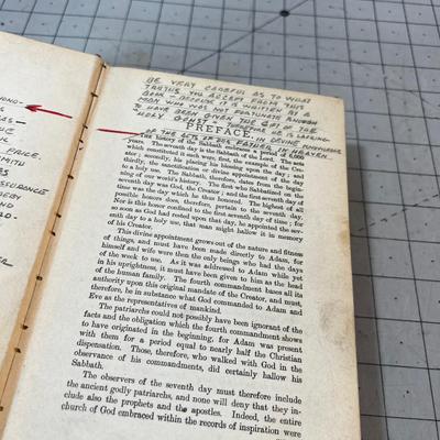 History of the Sabbath By J.N. Andrews Dated 1887 