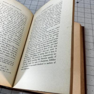 History of the Sabbath By J.N. Andrews Dated 1887 