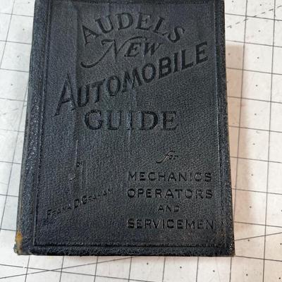 AUDELS New Automobile Guide Dated: 1942