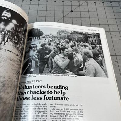 Salt Lake Tribune SPIRIT OF SURVIVAL 1983 Utah FLOODS 