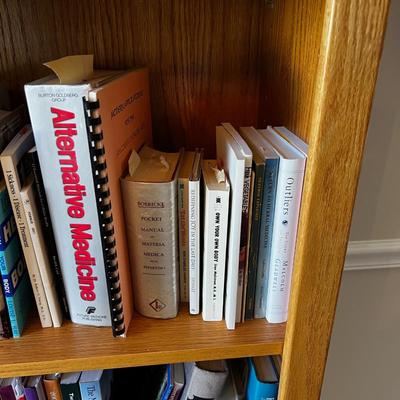 (4) Shelves of Homeopathic, Self Help, Gardening & Crafting - The Entire 4 Shelves to the Right