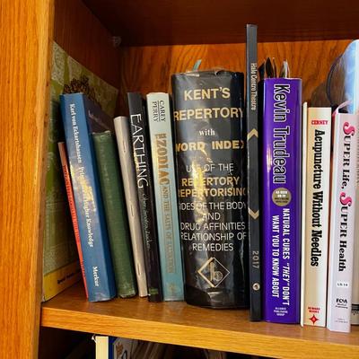 (4) Shelves of Homeopathic, Self Help, Gardening & Crafting - The Entire 4 Shelves to the Right