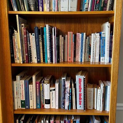 (4) Shelves of Homeopathic, Self Help, Gardening & Crafting - The Entire 4 Shelves to the Right