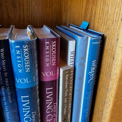 2 Shelves of LDS Books 