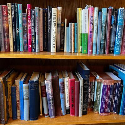2 Shelves of LDS Books 