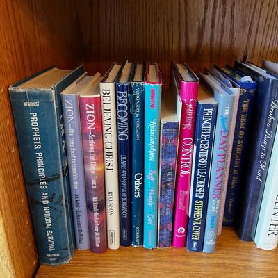 2 Shelves of LDS Books 