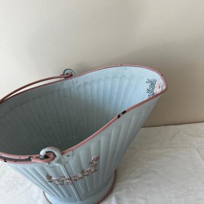 Ash Bucket with Shovel Toll Painted.